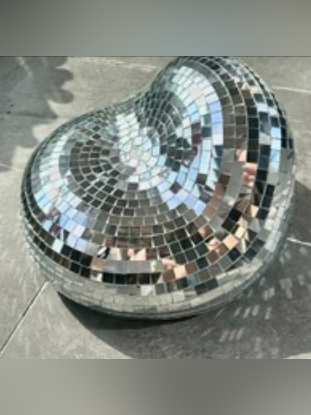Melting disco ball - handmade in the uk 🇬🇧